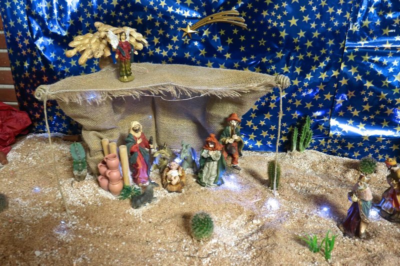 Presepe Scuola Sec. di I grado Conte - Natale 2022